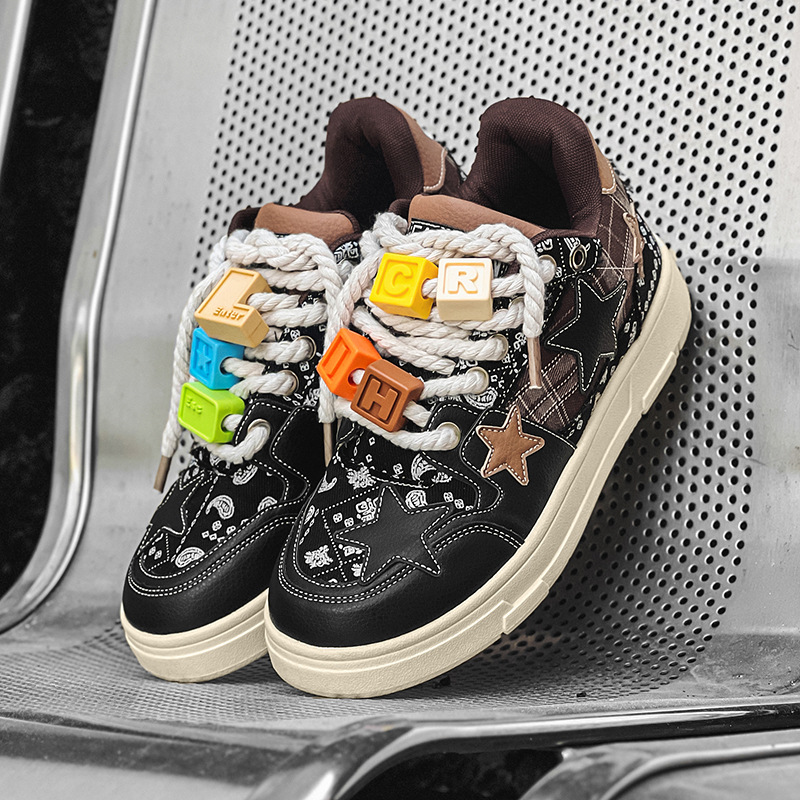 Star Pattern Sneakers Men's Special-interest Design Sports And Leisure foto 5