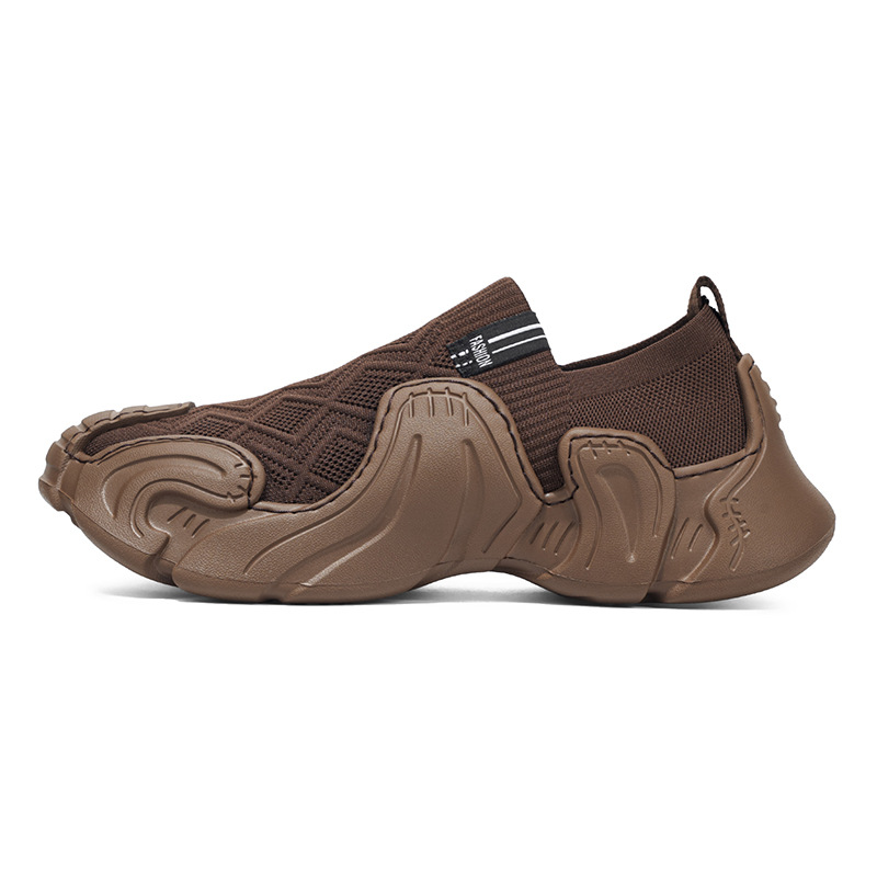 Versatile Comfortable Chunky-soled Shoes Mens foto 5