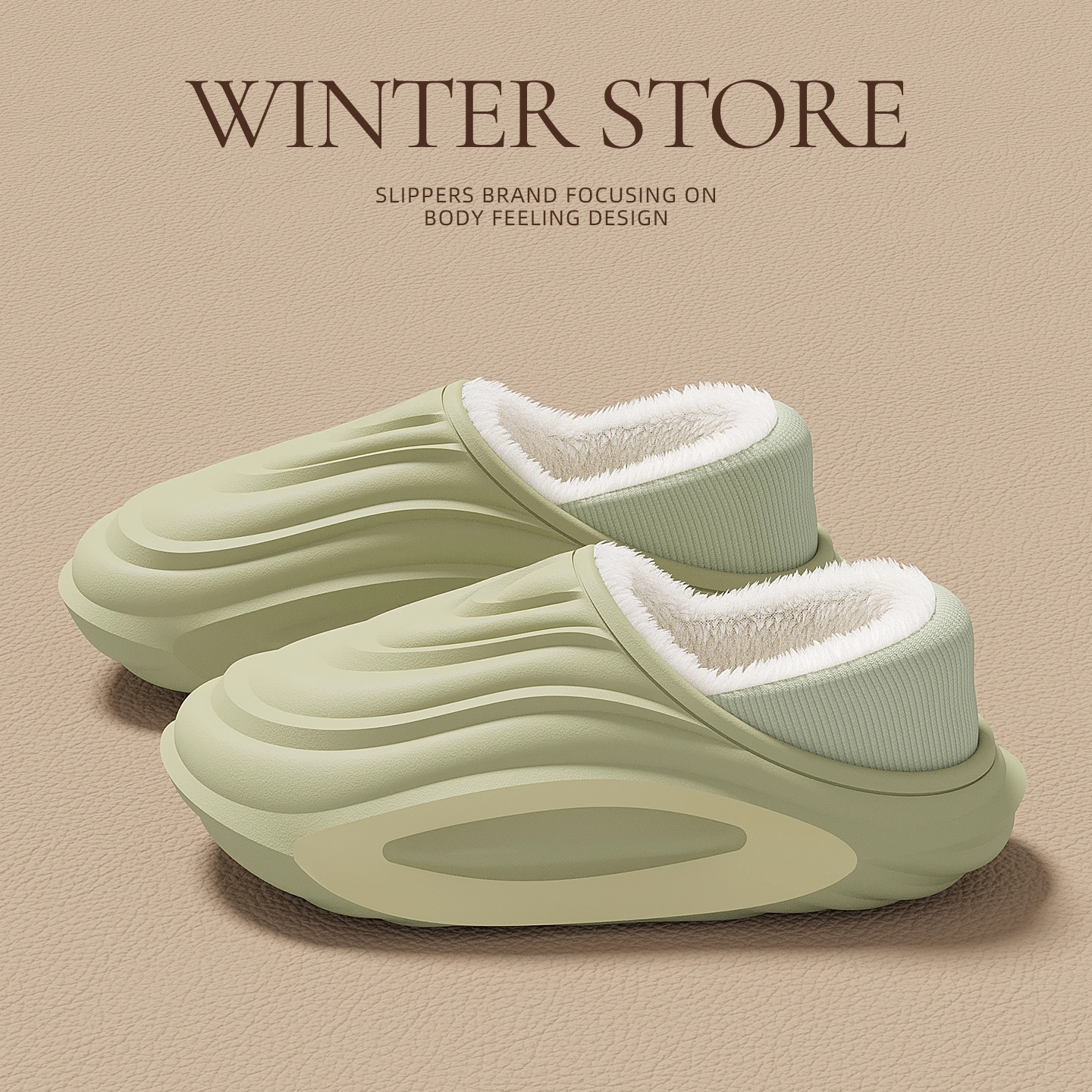 Womens Thick-soled Waterproof Non-slip Fleece-lined Insulated Cotton Shoes foto 3