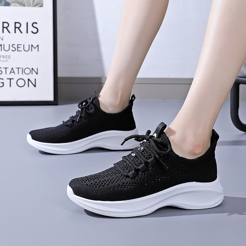Womens Mesh Sneakers, Summer New Style, Korean-style Casual foto 4