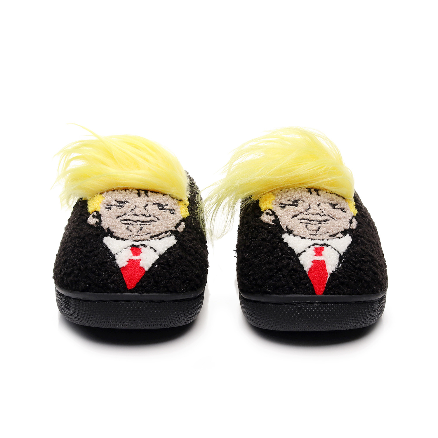 Creative Trump Cotton Slippers Men And Women Winter foto 3