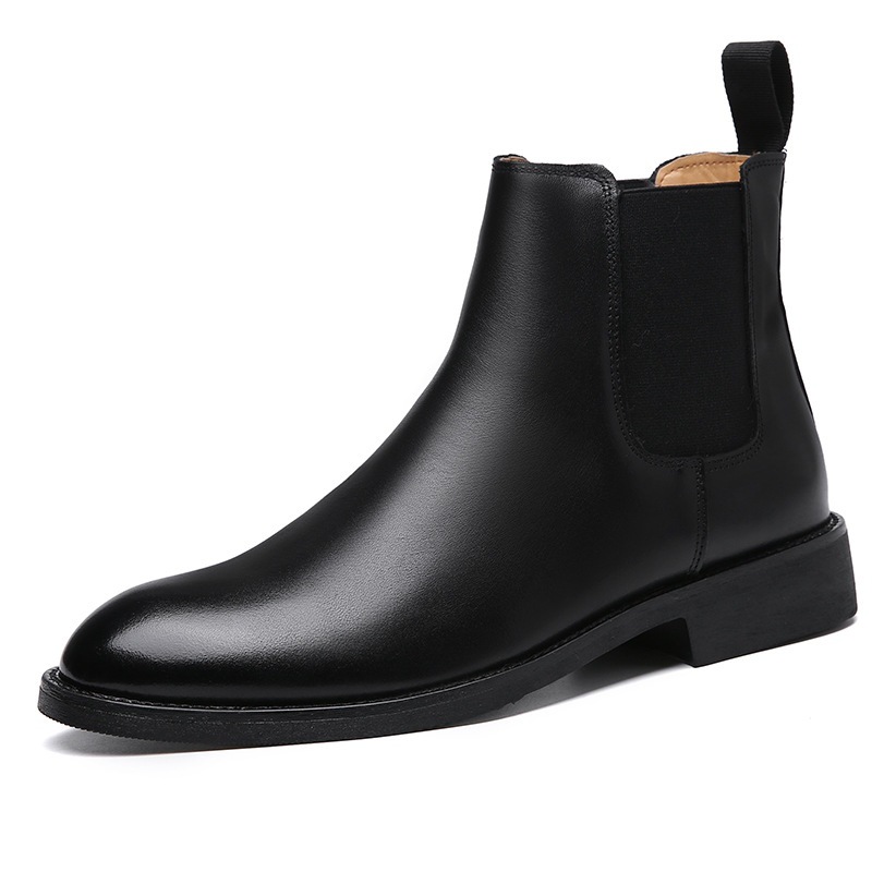Men's Chelsea Boots AutumnWinter Suede High-Top foto 4