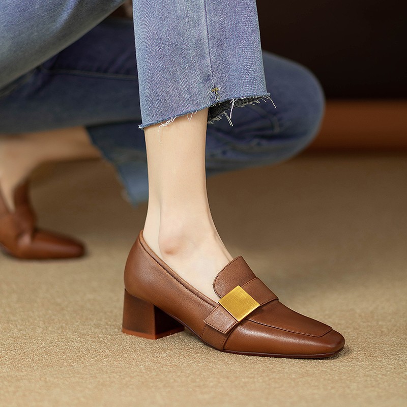 New Spring Autumn Retro Womens Pumps Stylish And On-trend foto 3