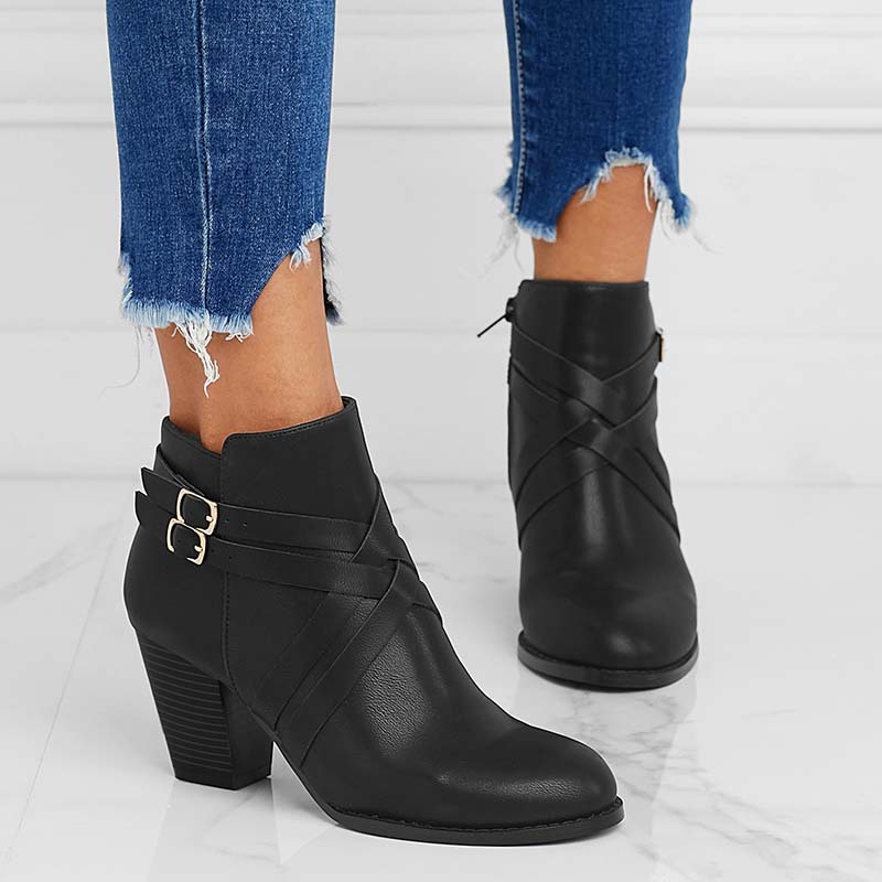 In Stock Short Boots Plus Size Height Increasing foto 3