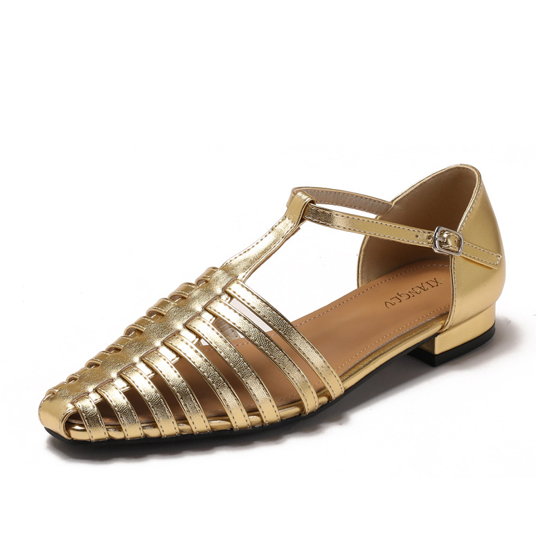 European And American-style Vintage Roman Sandals Suitable For Summer Wear foto 5