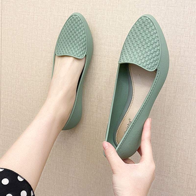 Baotou Sandals Women Summer Fashion Outdoor Anti-slip Flat Crystal foto 4