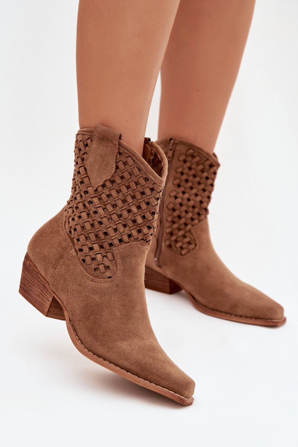Laarsjes met hoge hak Step in style