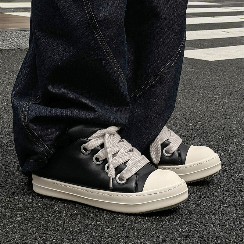 Slip-on Casual Shoes Men's Low-top Raise The Bottom Board Shoes foto 2