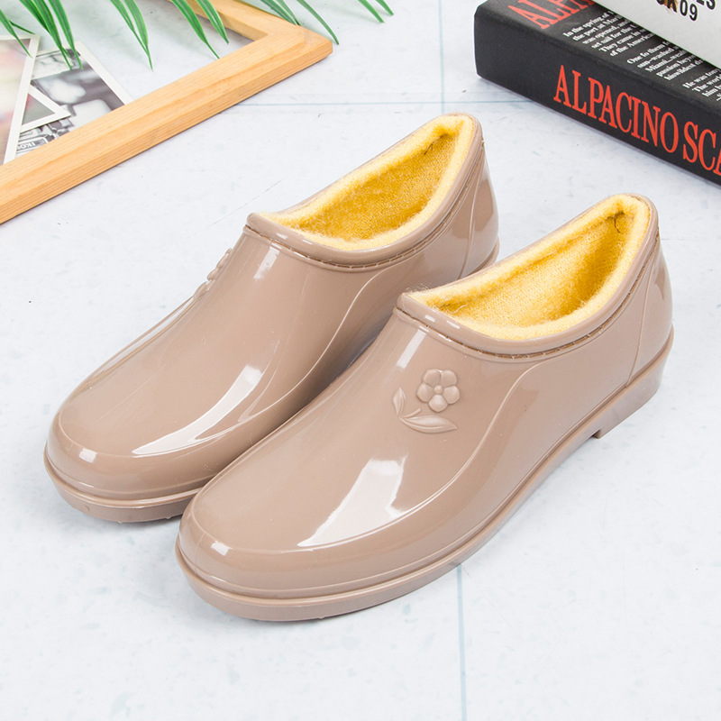 Women's Flat Non-slip Short Rain Boots foto 3