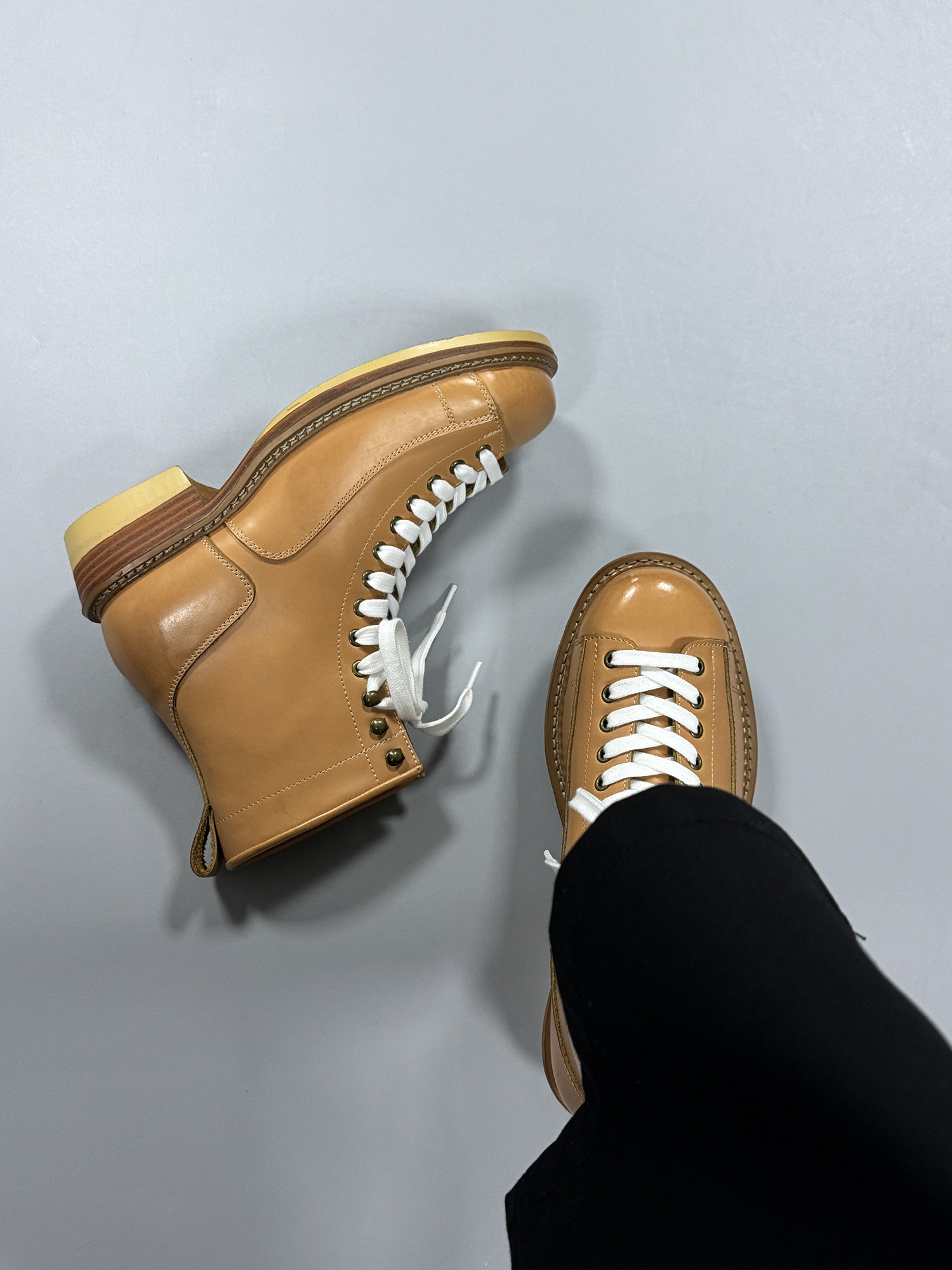Mens Trendy Chunky-soled Ankle Boots Hiking And British-style foto 3
