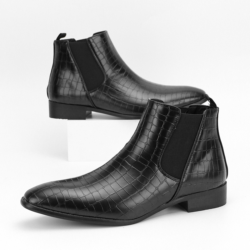 British-style Casual Versatile Fashionable Mens Ankle Boots foto 2
