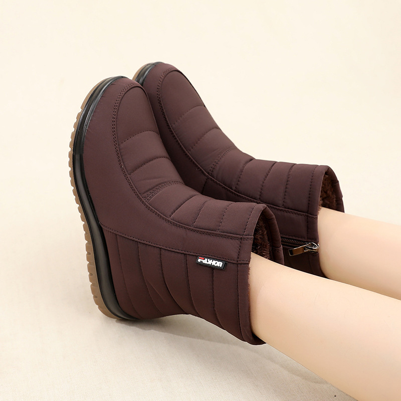Warm Waterproof And Anti-slip Snow Boots foto 3