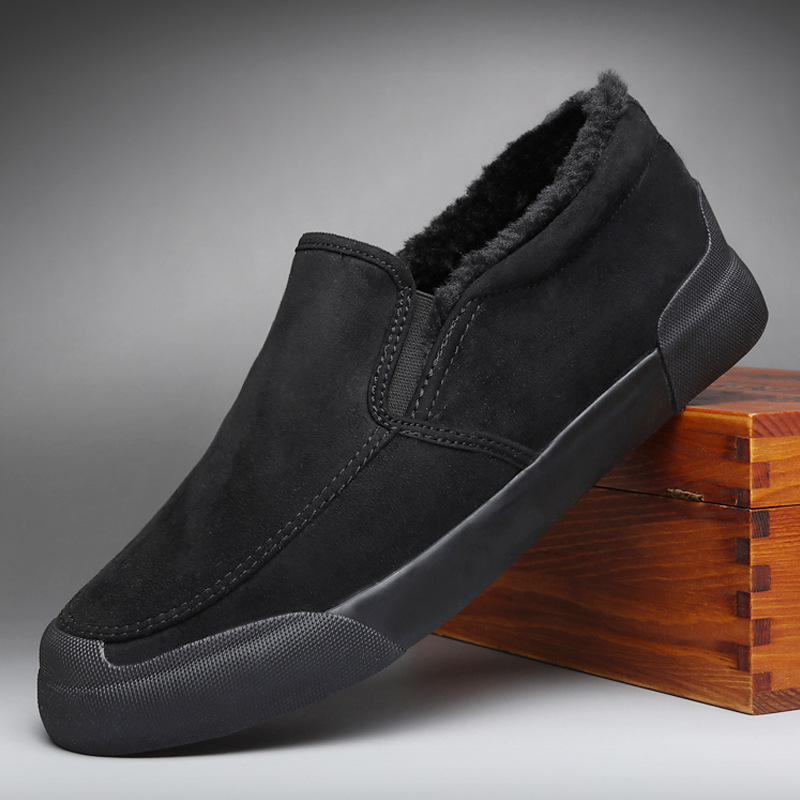 Men's Casual All-match Cloth Cover Velvet Shoes foto 3