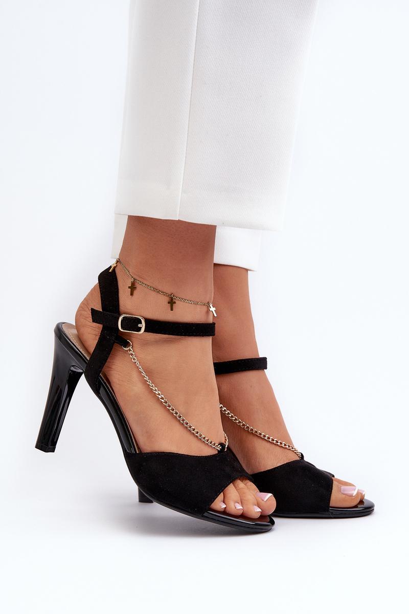 Sandalen op hak Step in style