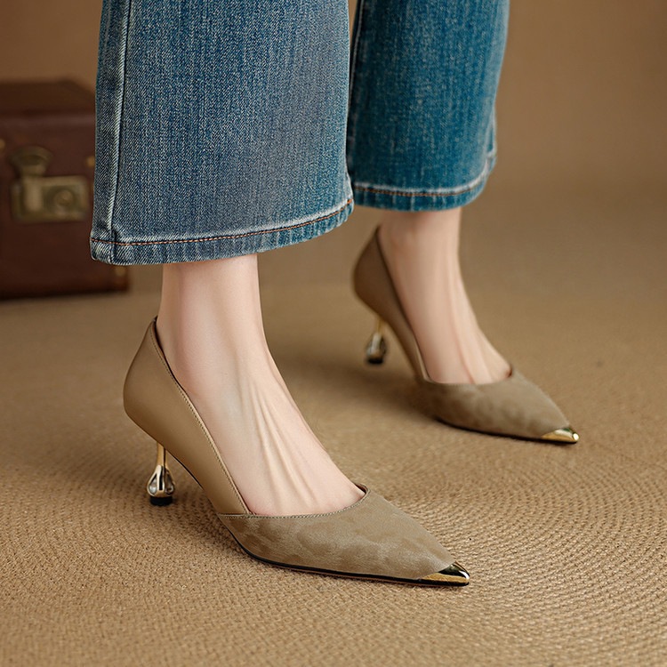 Women's Fashion Casual Pointed-Toe High Heels foto 2