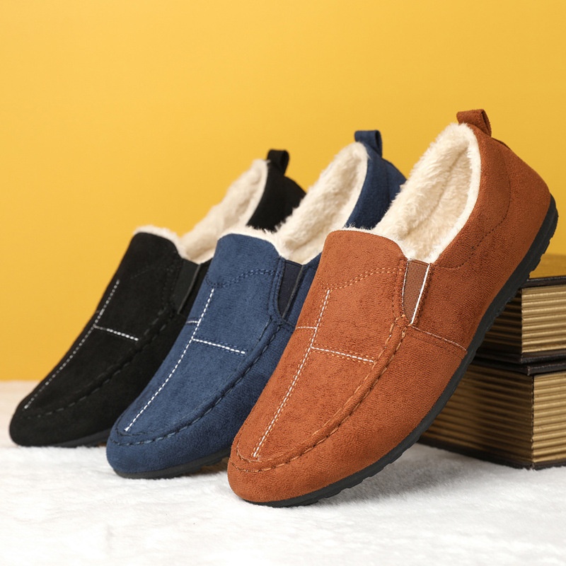 All-matching Fleece-lined Warm Men's Casual Shoes foto 5