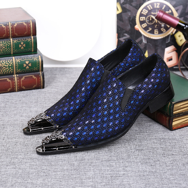 Trendy Leather Shoes Men's Fashion Shoes Brogue Men's Shoes foto 2