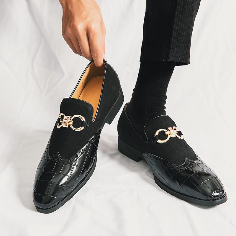 Size Business Fashion Leather Shoes British Casual Shoes foto 5