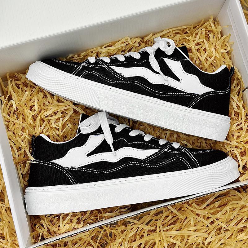 Sports Black Trend Flat Shoes foto 5