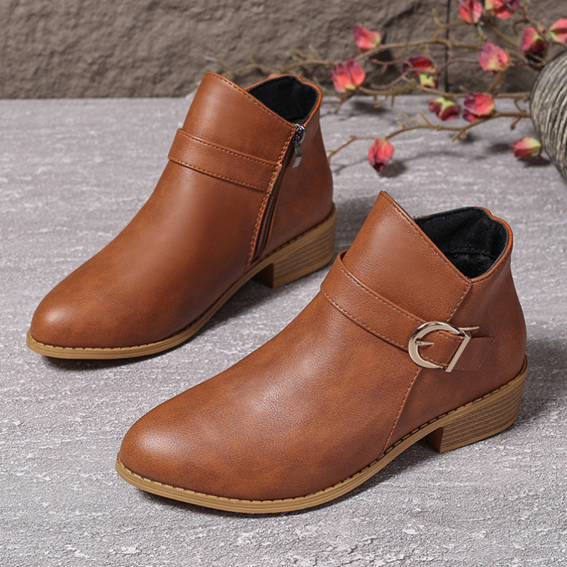 Code Pointed Comfortable Martin Boots In Stock foto 2