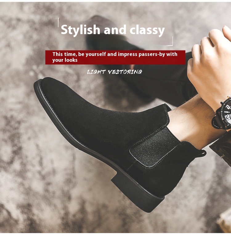 Chelsea Boots Men's High-top Martin Boots foto 3