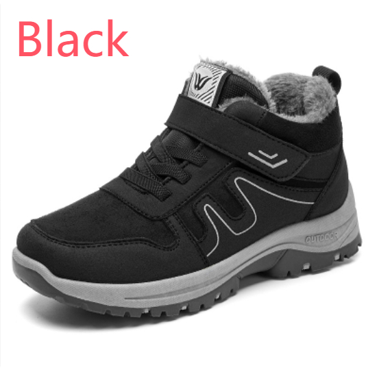 Womens Cotton Snow Boots With Velcro For Winter On Snowy Terrain foto 5