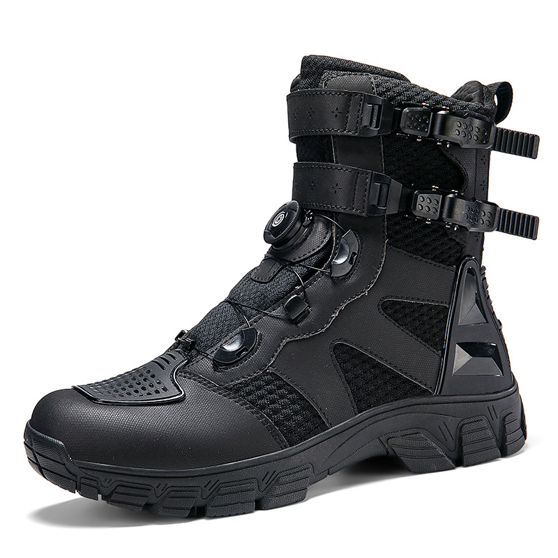 Fashion Motorcycle Professional Shoe Protection Male foto 5