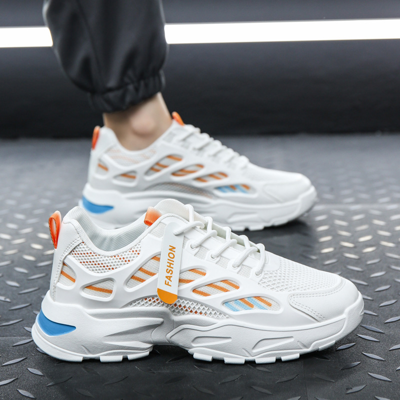 Men's Breathable Mesh Sports Shoes Trendy foto 2