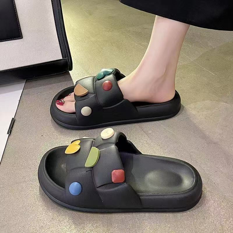 Home Advanced Sense Non-slip Deodorant Couple Home Summer Slippers foto 4