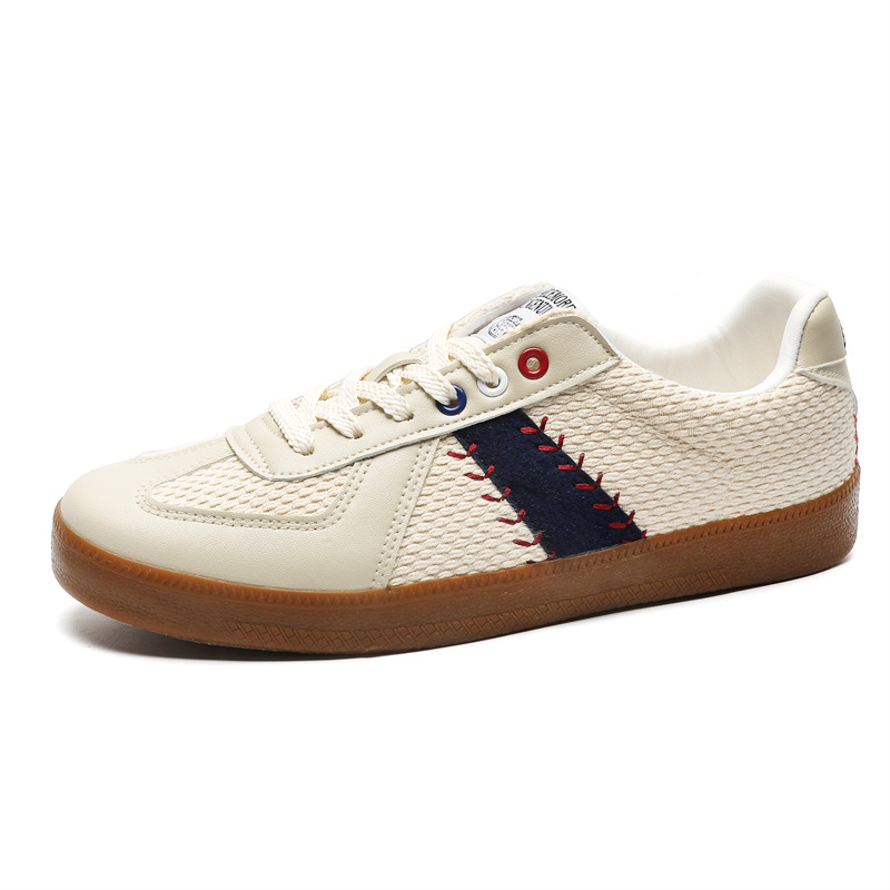 Student Couple Breathable Mesh Panel Niche Sports Casual Men's Shoes foto 4