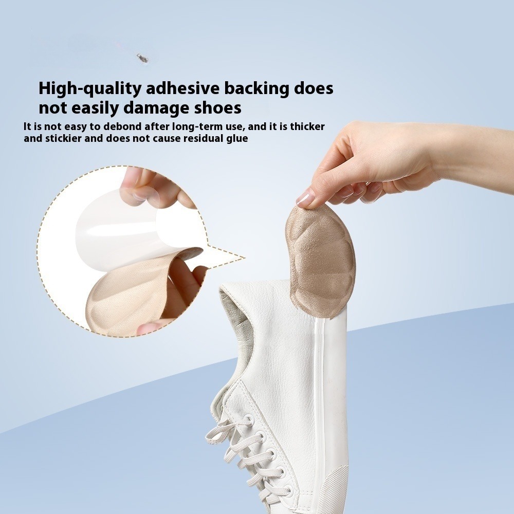 Anti-slip Artifact Anti-blister Sneaker Heel Stickers Female Heel Cushion Pad Half Insole foto 4