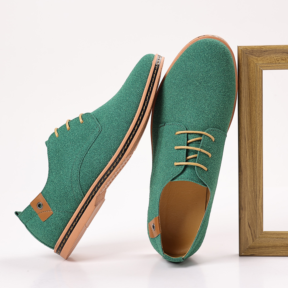 Personality Men's Casual Suede Shoes