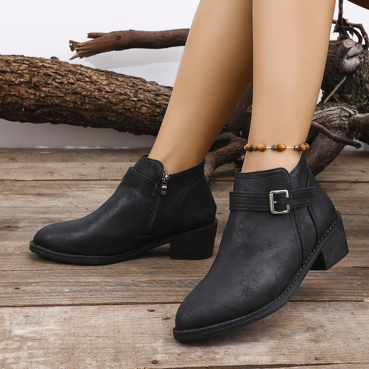 Autumn Pointed Female Boots foto 4
