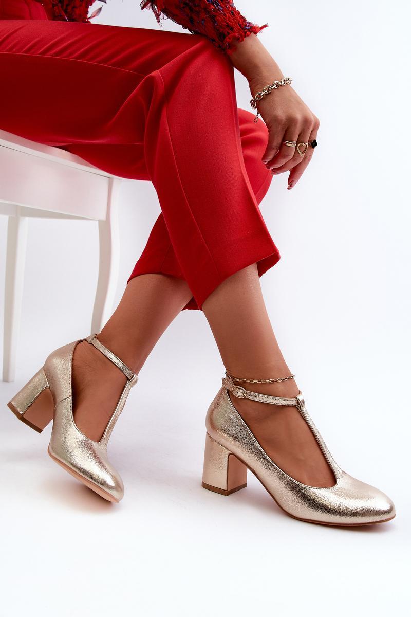 Pumps met dikke hak Step in style foto 2