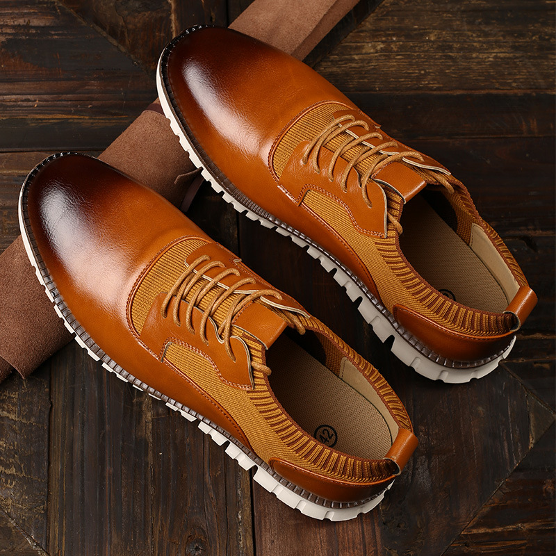 Men's Flying Woven Spring And Summer Casual Shoes foto 3
