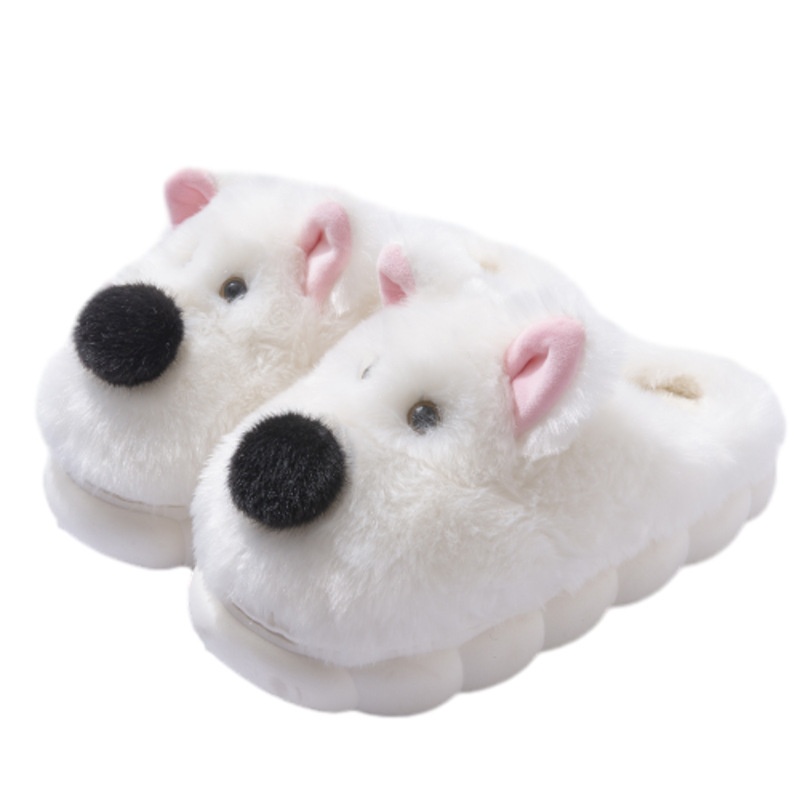 Women's Cotton Slippers For Winter Indoor Home Warmth With Fleece foto 5