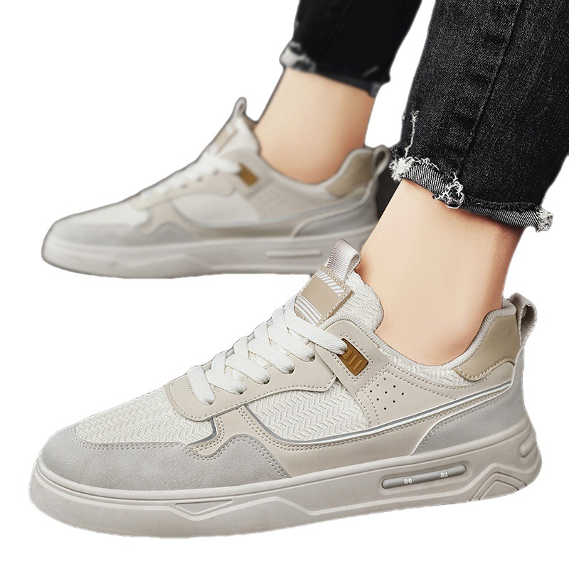 Men's Versatile Fashion White Shoes foto 3