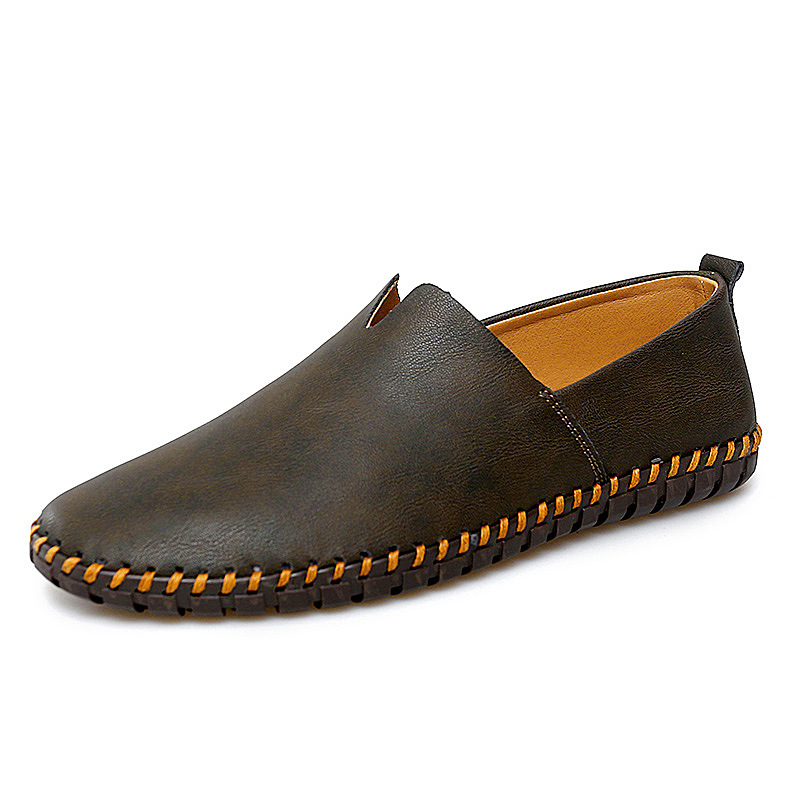 Men's Spring And Autumn Flat Beanie Shoes foto 3
