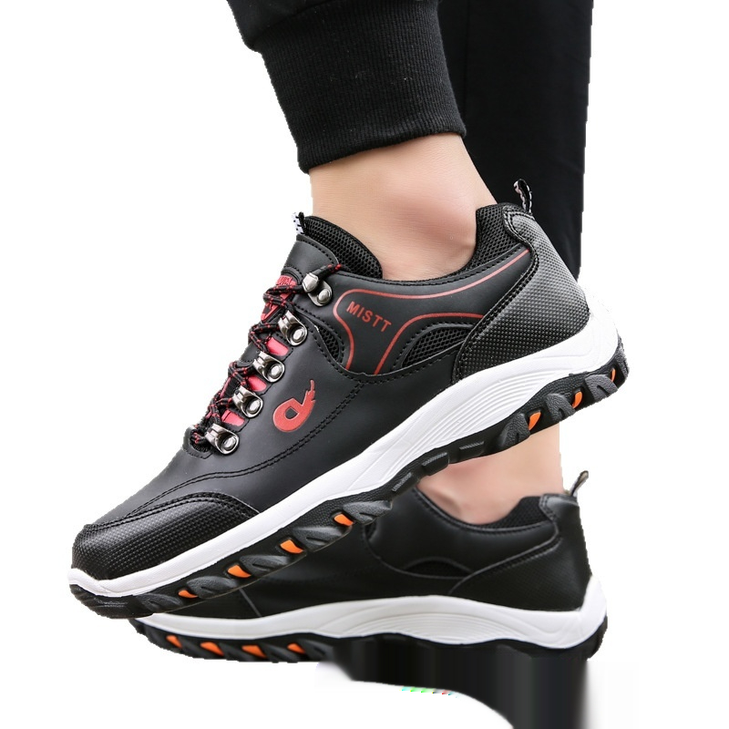 Mens Color-Block Hiking Shoes For Spring And Summer Outdoor Adventures