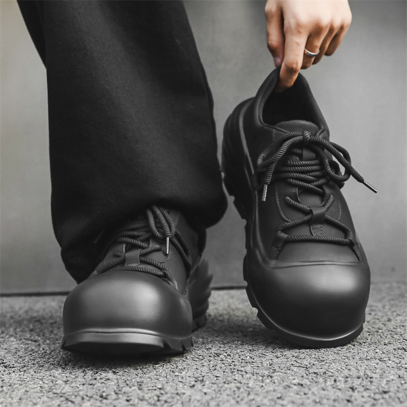 Spring And Autumn Men's Shoes Breathable Increased Leisure foto 4