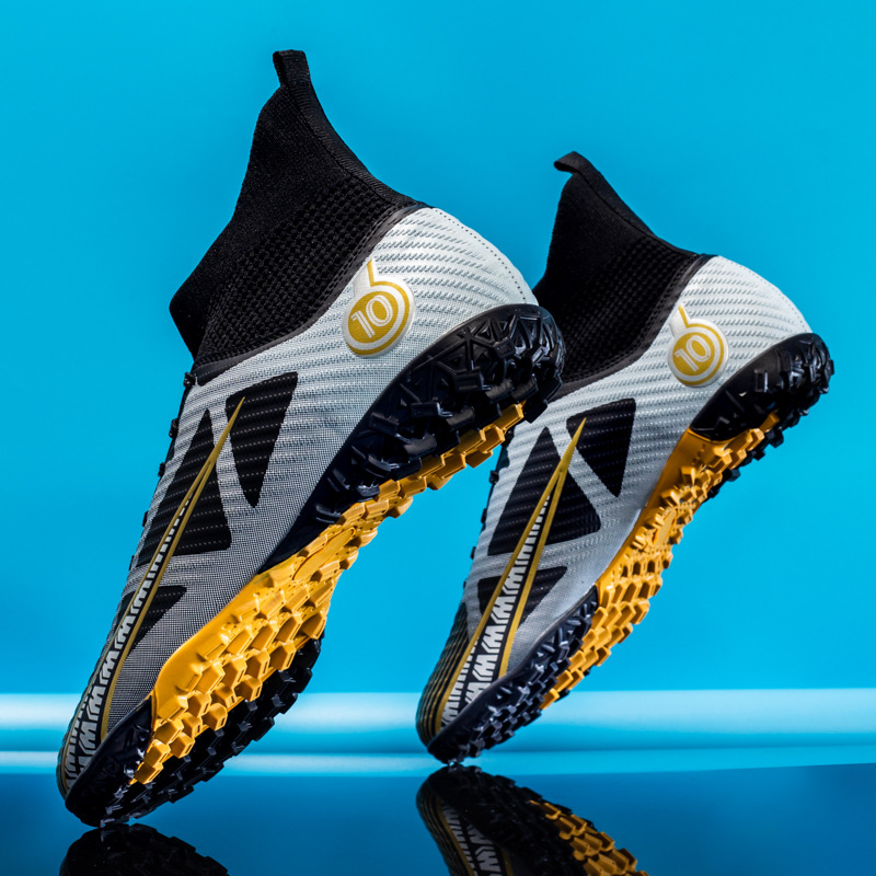 Soccer Shoes Men's High-top AG Spike Lawn foto 4