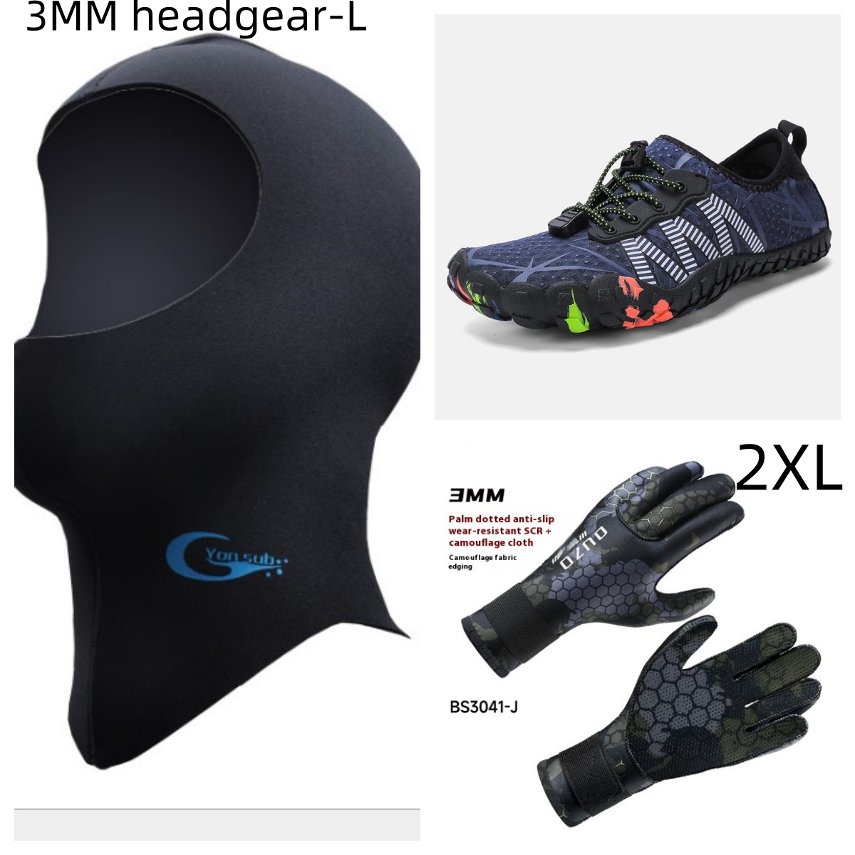 Men's Diving Leisure Swimming Shoes foto 5