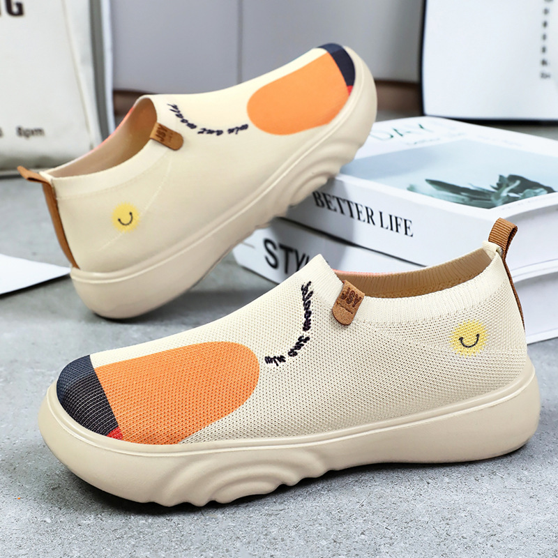 Solid Color Polyurethane Painted Casual Shoes foto 4