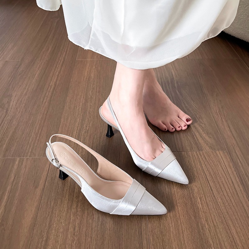 Women's Stiletto Heel Pointed Toe Closed Toe Sandals foto 4