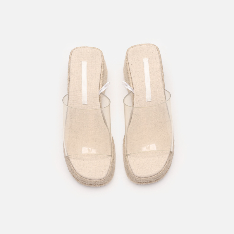 Wedge Plus Size Sandals Women's Outer Wear Platform foto 4