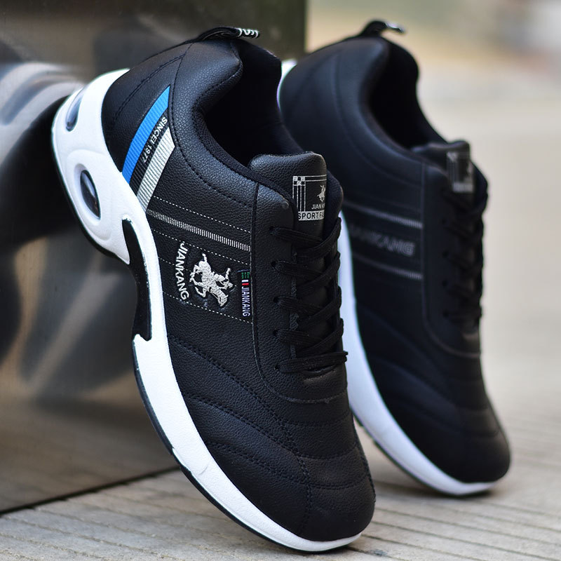 Chef Shoes Men's Non-slip Leather Waterproof Oil-proof Kitchen Black Men's Shoes Men's Pumps Sneaker Work foto 4