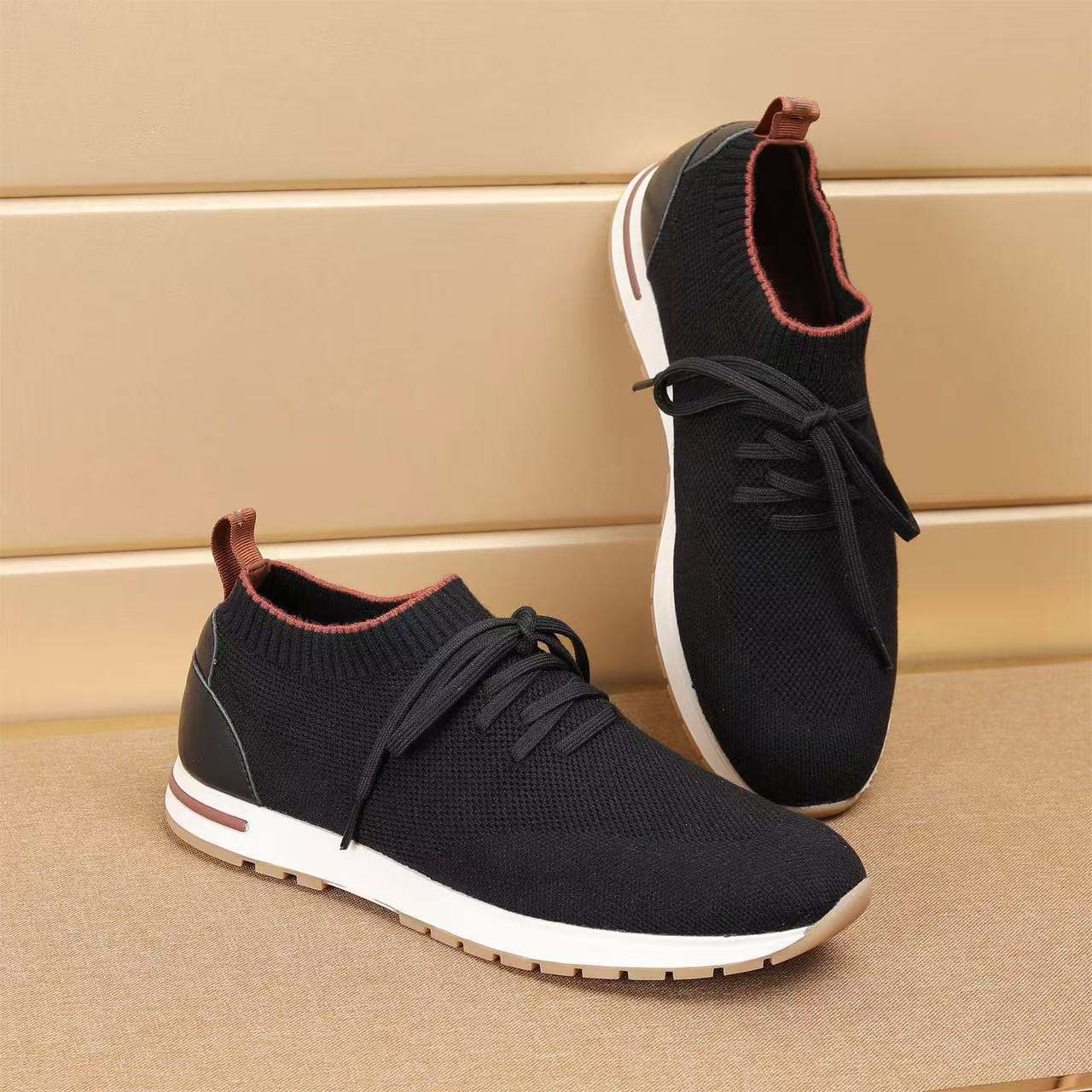 Summer Flyknit Slip-on Casual Men's Shoes foto 3