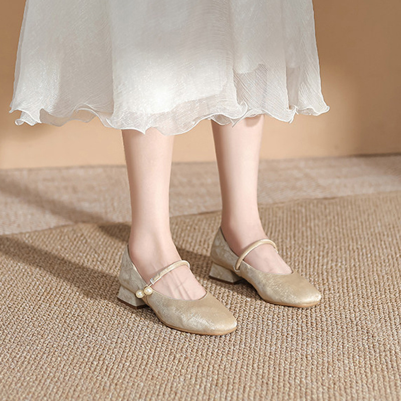 New Chinese-style Traditional Mary Jane Shoes For Women foto 2