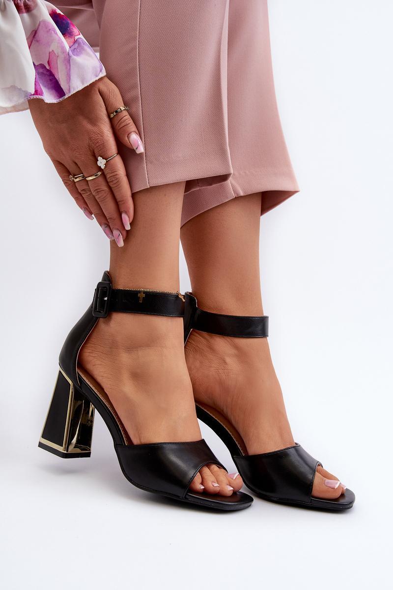 Sandalen op hak Step in style