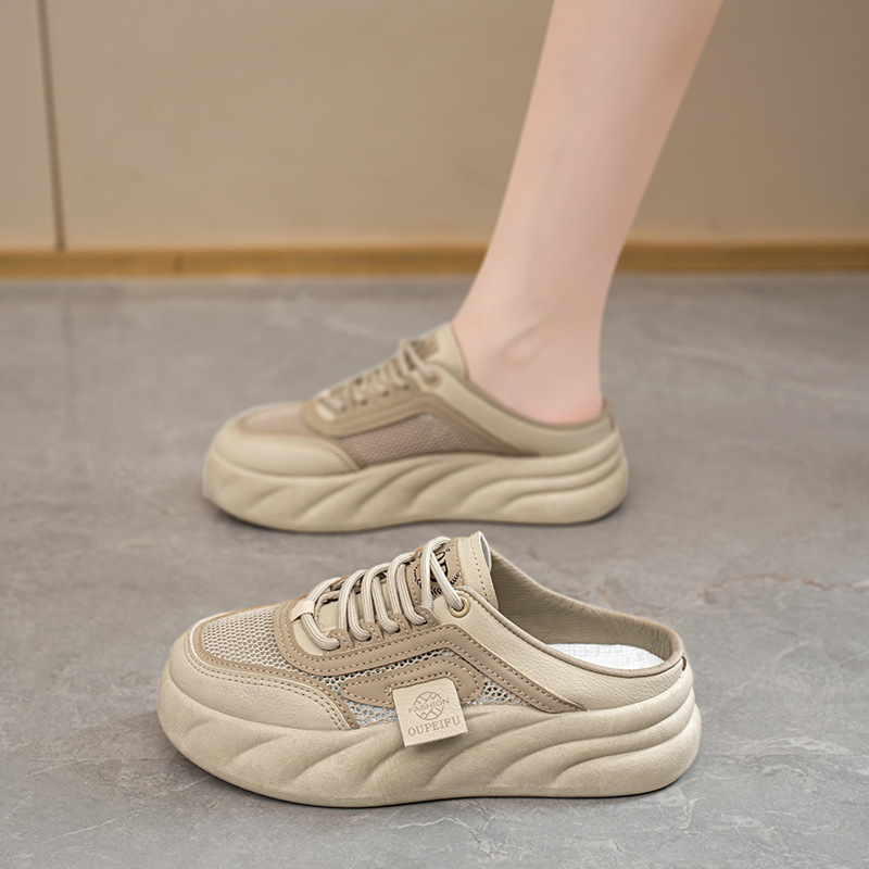 Womens Outdoor Korean-style Versatile White Shoes foto 2